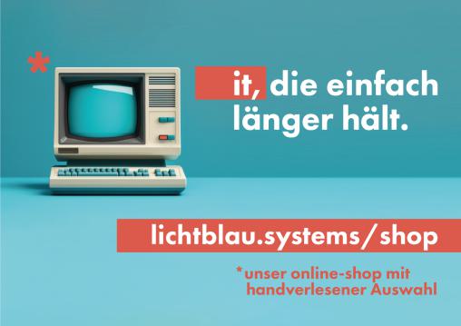 Ausgewählte Hardware und Software im Online-Shop 